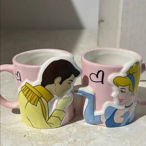 Pink and Blue Couple Mug Set